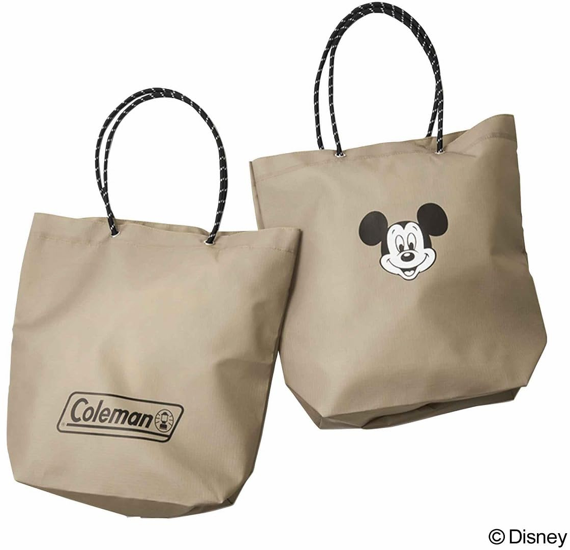 宝島社「オトナミューズ」7月号の予約注文スタート。特別付録はコールマン×ミッキーマウスのトートバッグ