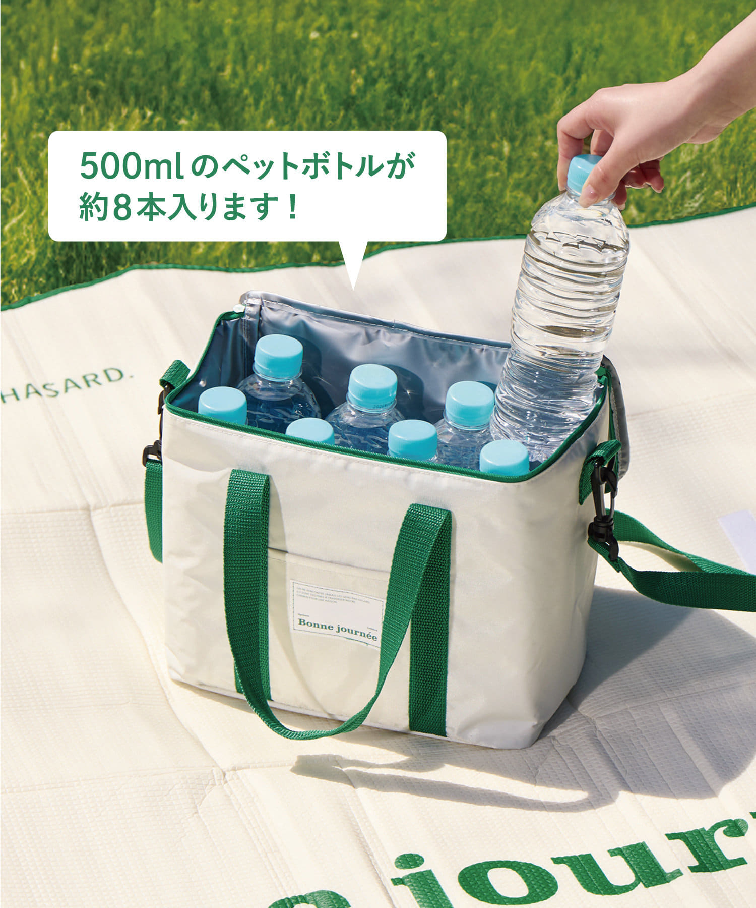 「保冷ソフトクーラーバッグ」Mサイズ（880円）