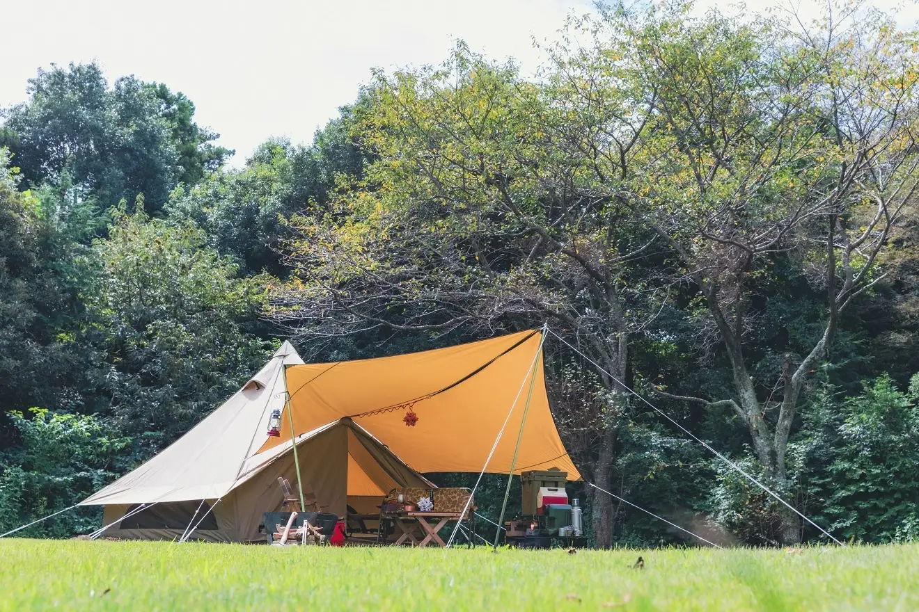 システムタープ ペンタ4×4 T/C-II（テント・ポール・ペグは別売り）