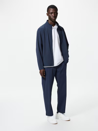 UNIQLO フェデラー　Mサイズ ネイビー　ピンク UNIQLO・Roger Federer] UNIQLO's new ROGER FEDERER