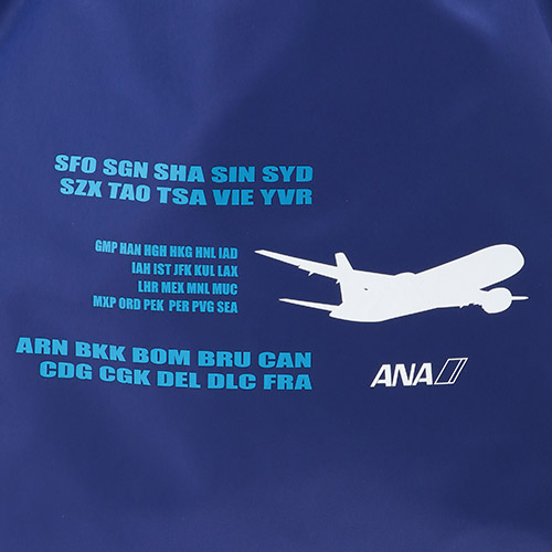 ANAが就航する全41空港の3レターコードをデザイン