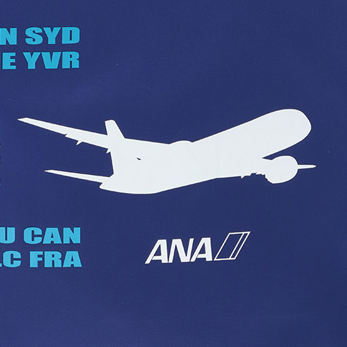 ANAが就航する全41空港の3レターコードをデザイン
