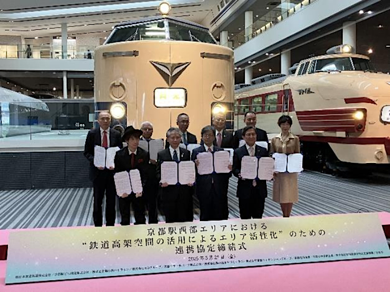 日本初の廃線高架上常設店舗「FUTURE TRAIN」今夏開業（写真は3月21日発表のリリース）