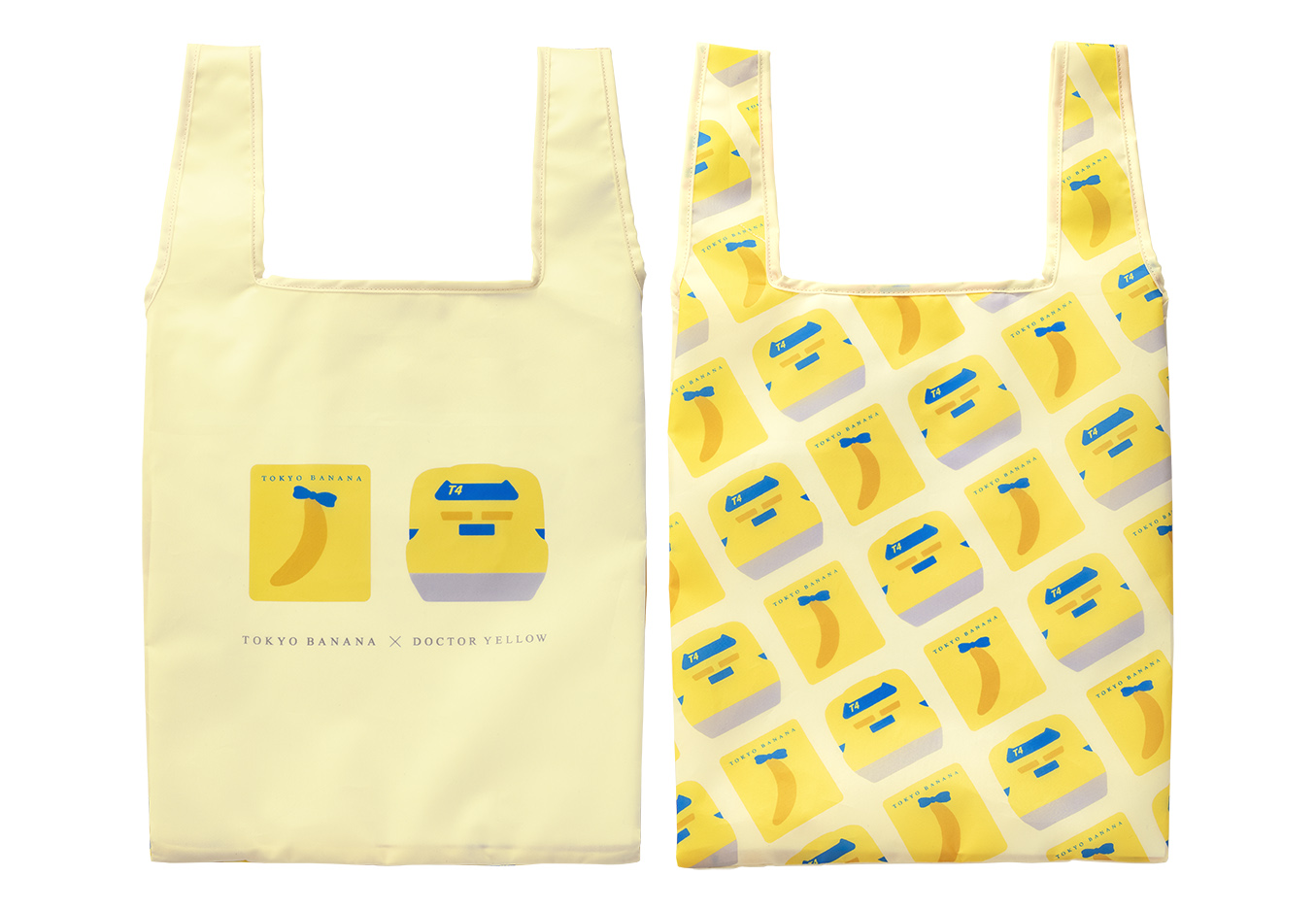 「東京ばな奈×ドクターイエロー エコバッグ」の販売店舗が拡大