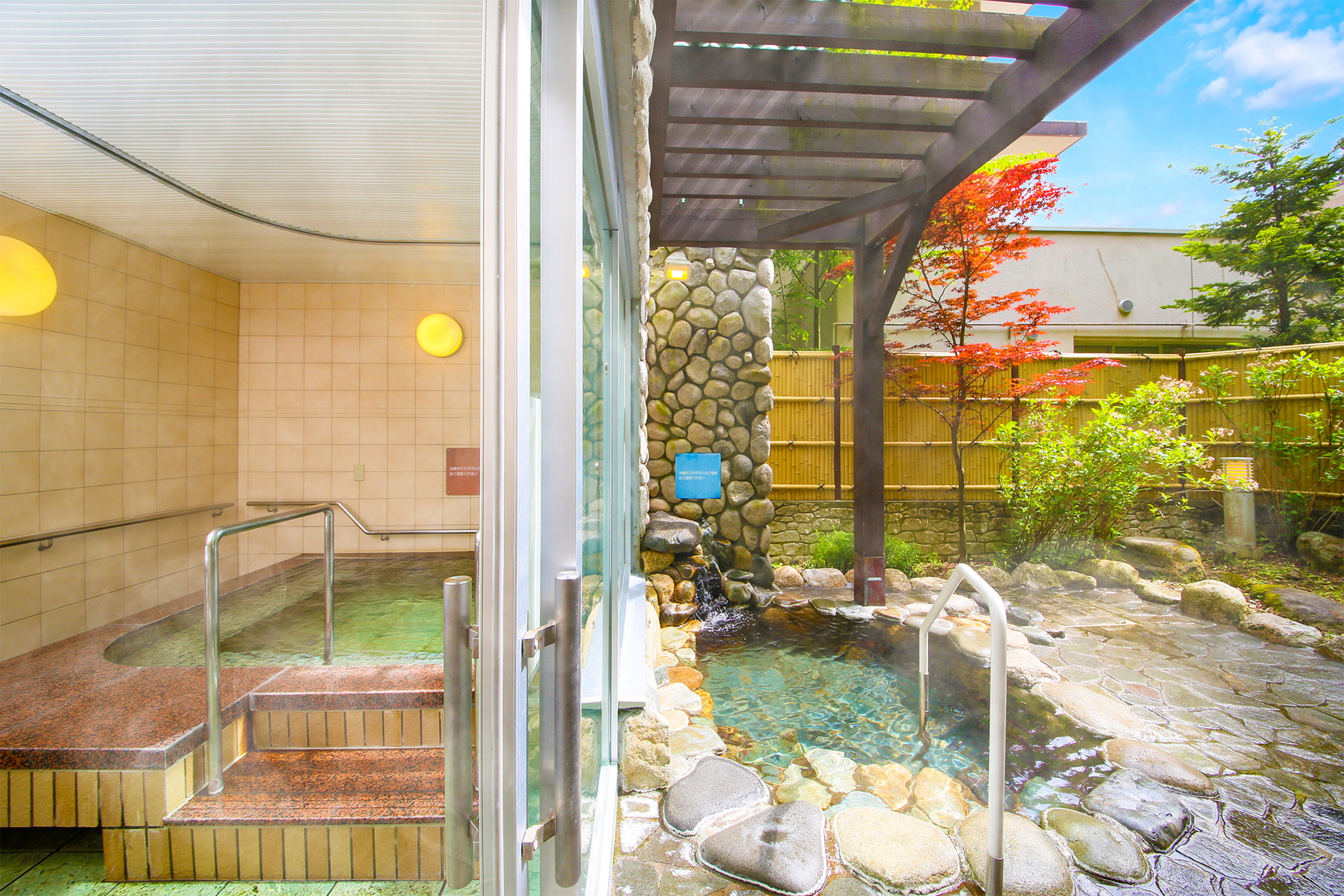 貸切風呂も愛犬同伴OK