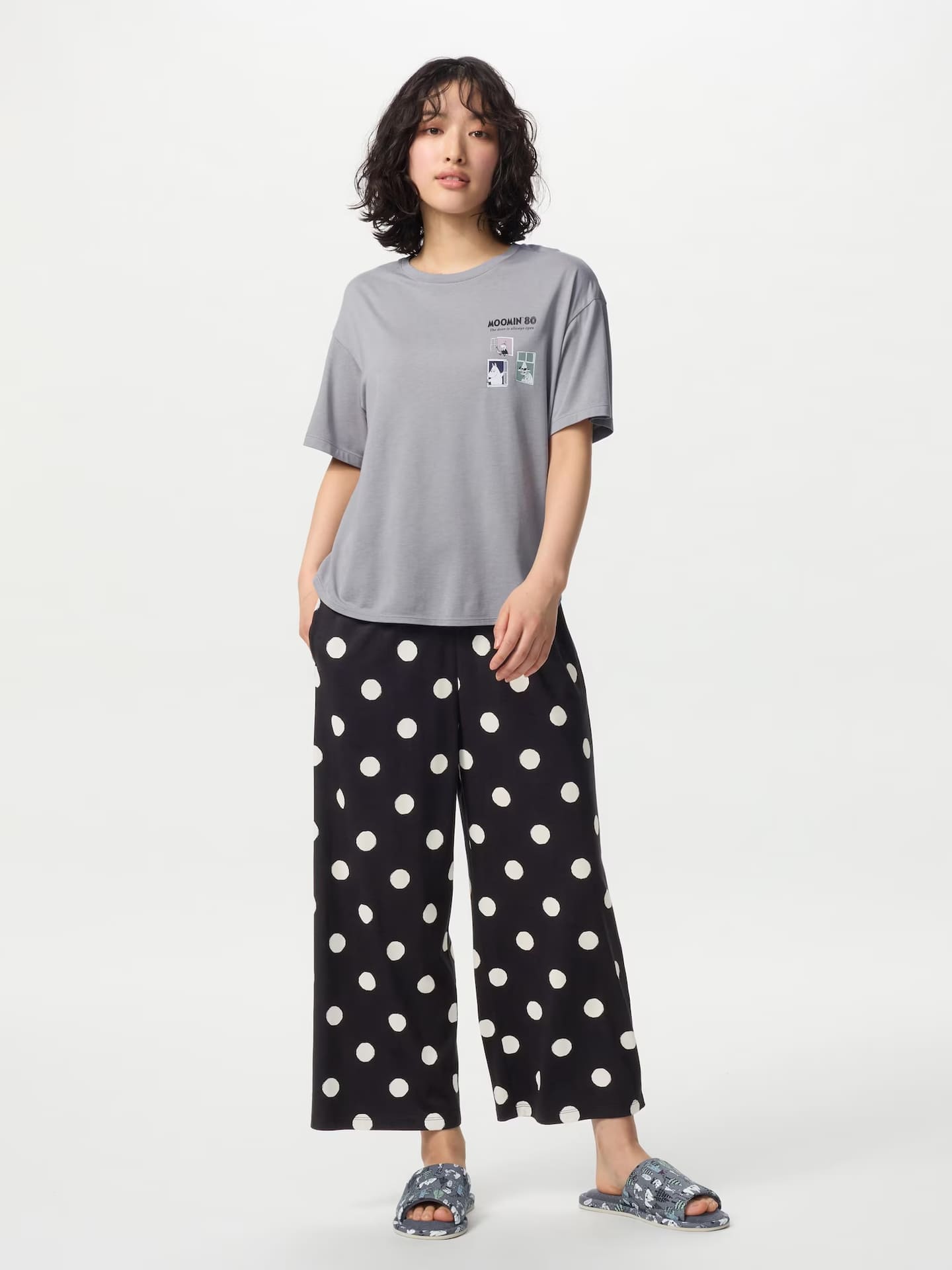 半袖ラウンジセットの着用イメージ