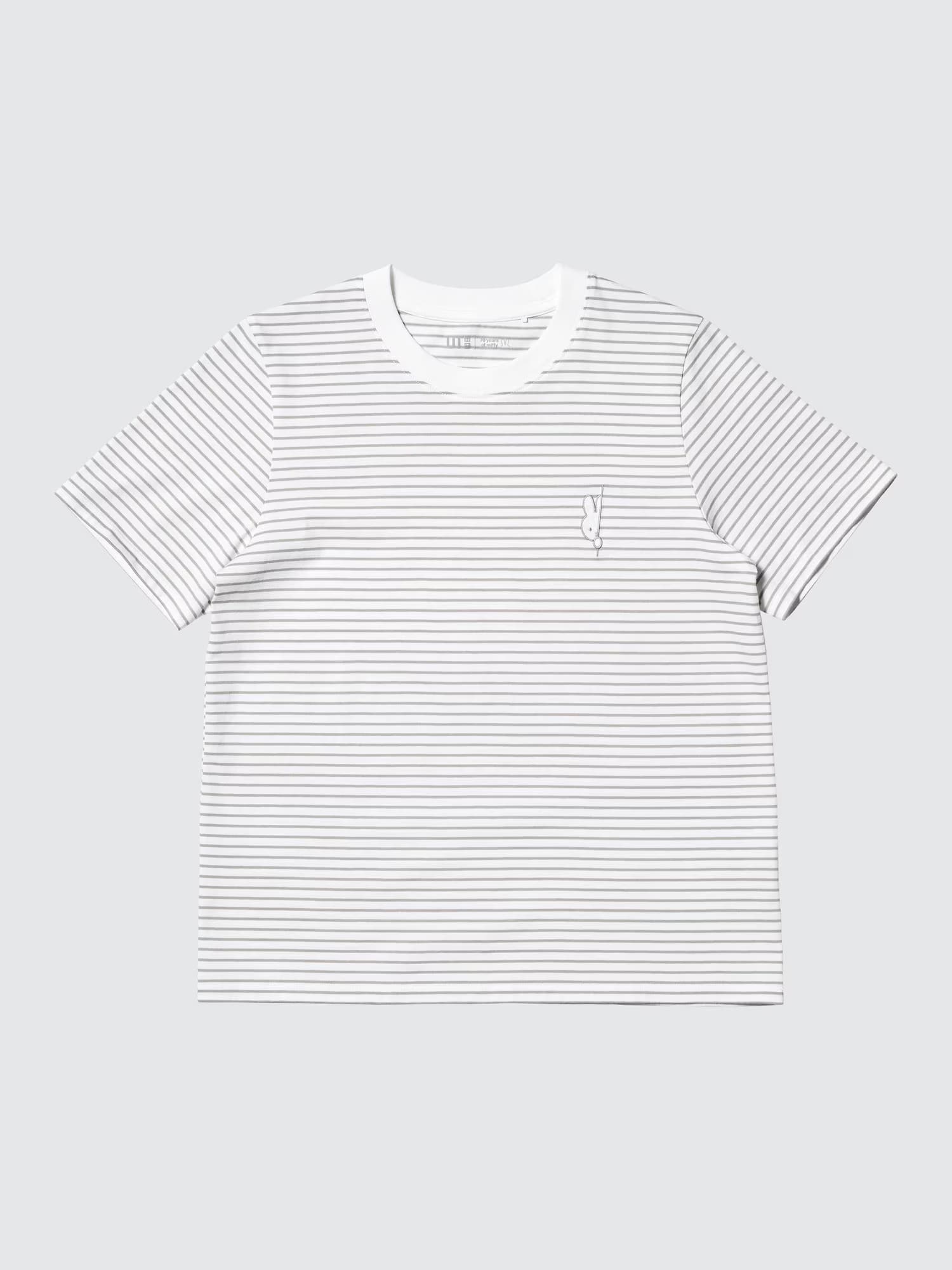 5月12日発売「ミッフィー UT」グレーのボーダー