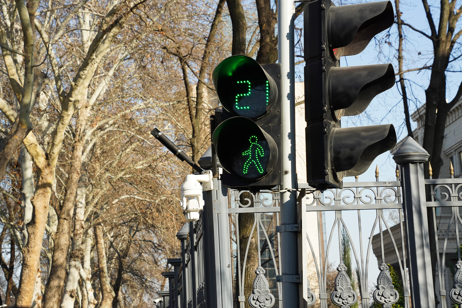 歩行者用の信号のデザインがカワイイ