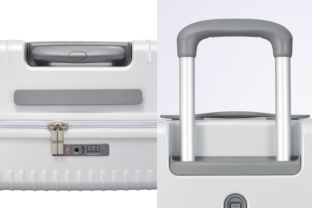 省スペース設計のトップハンドルと高さの多段階調整が可能なプルドライブハンドル