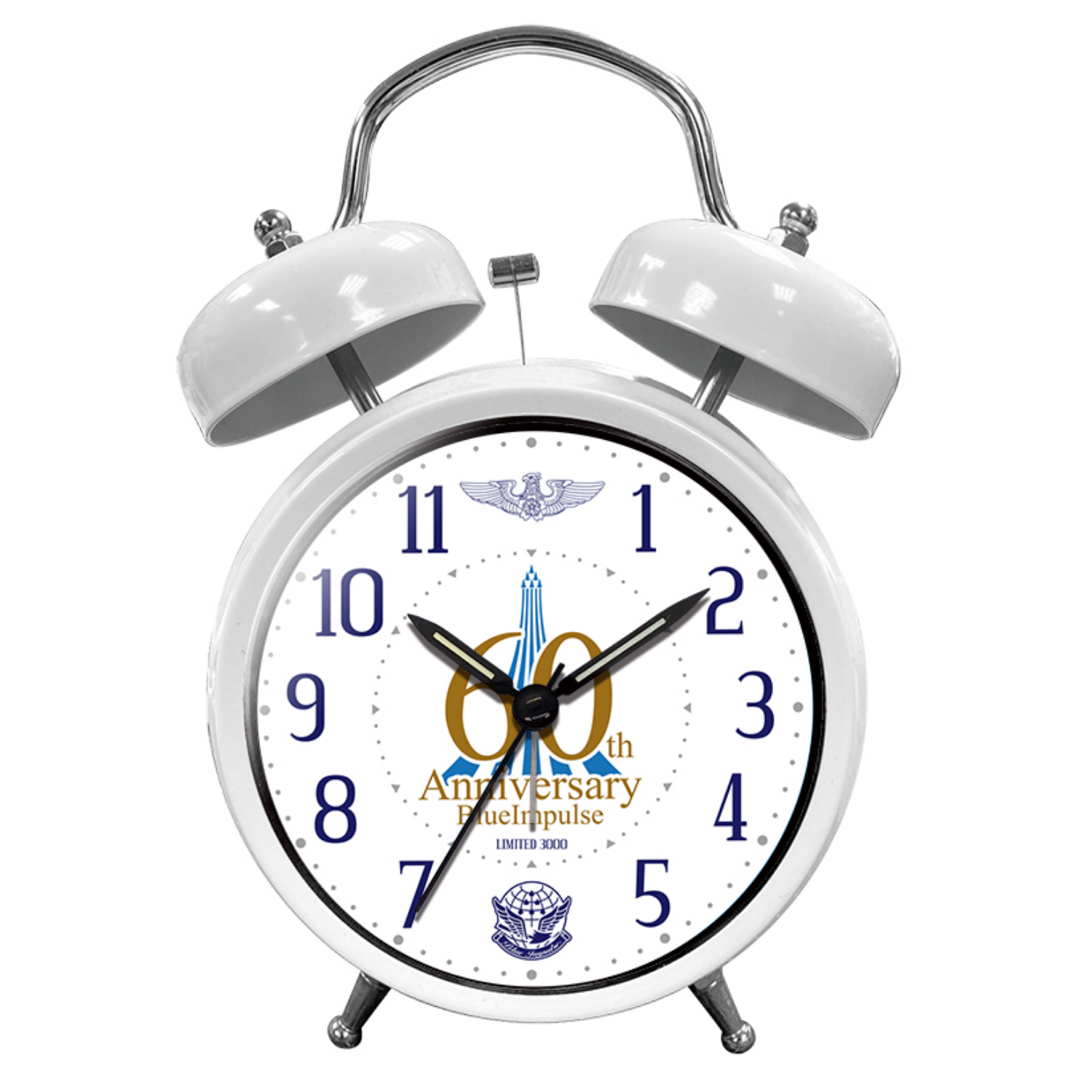 ブルーインパルス起床ラッパ目覚まし時計（8690円）