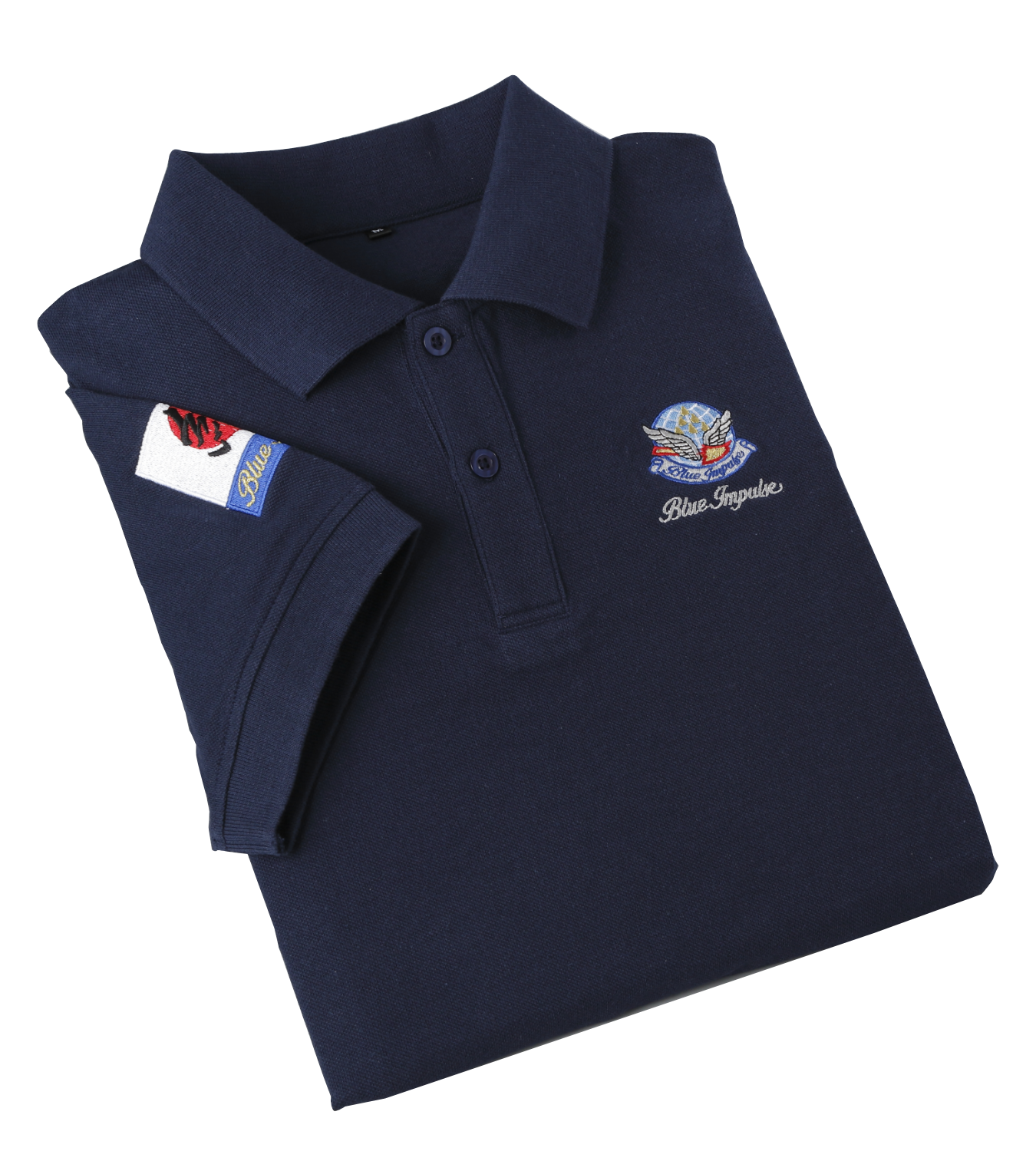 刺しゅう入り半袖ポロシャツ（5478円）