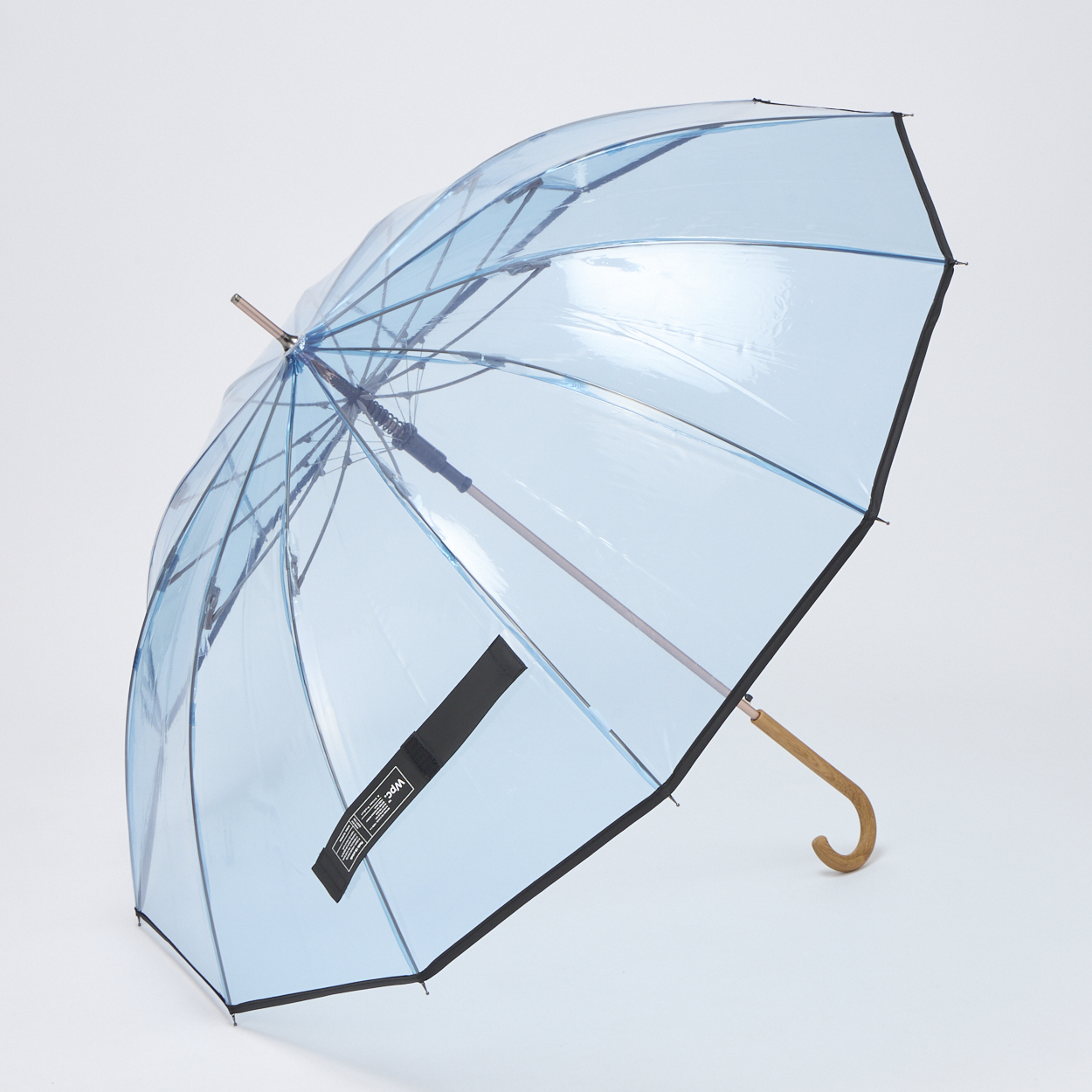 イオン限定「Wpc. クリアアンブレラ」（親骨の長さ63cm）、5カラー、各3278円