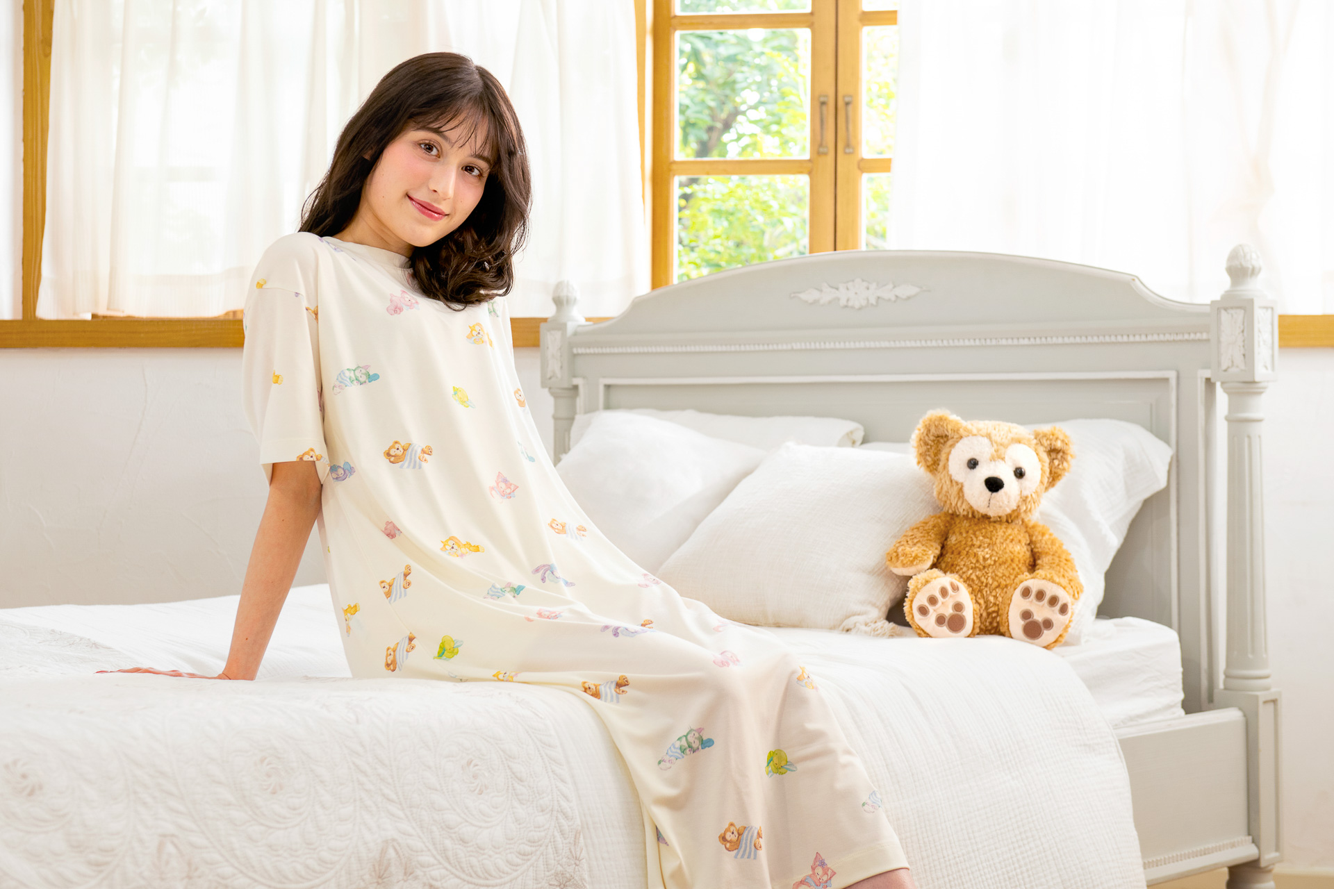 「総柄ワンピース＜gelato pique＞」（1万4000円）