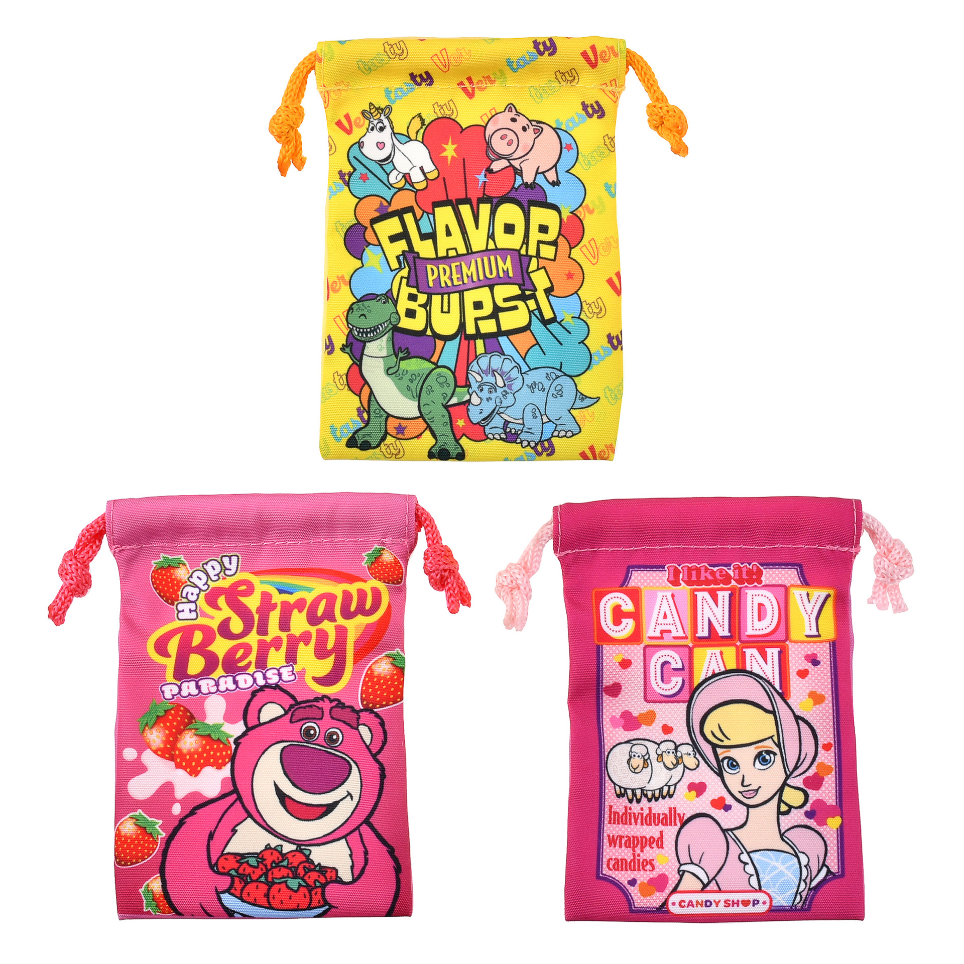 「シークレット巾着」（各700円）