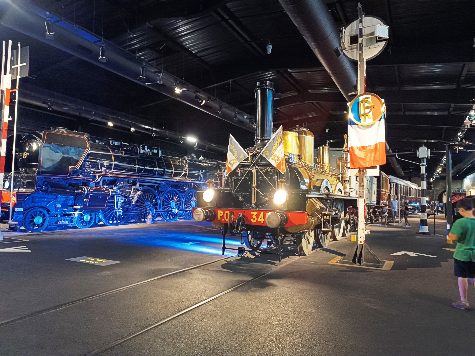 1883年製の蒸気機関車