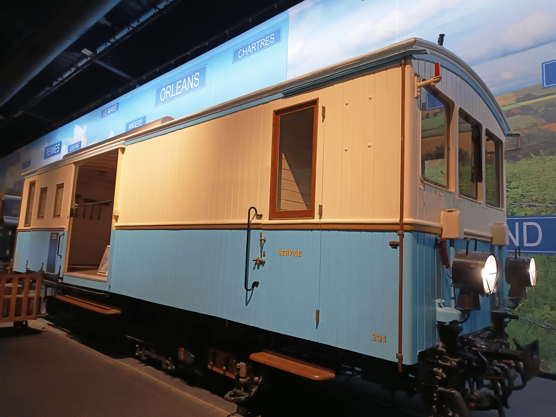 1901年製の山岳列車