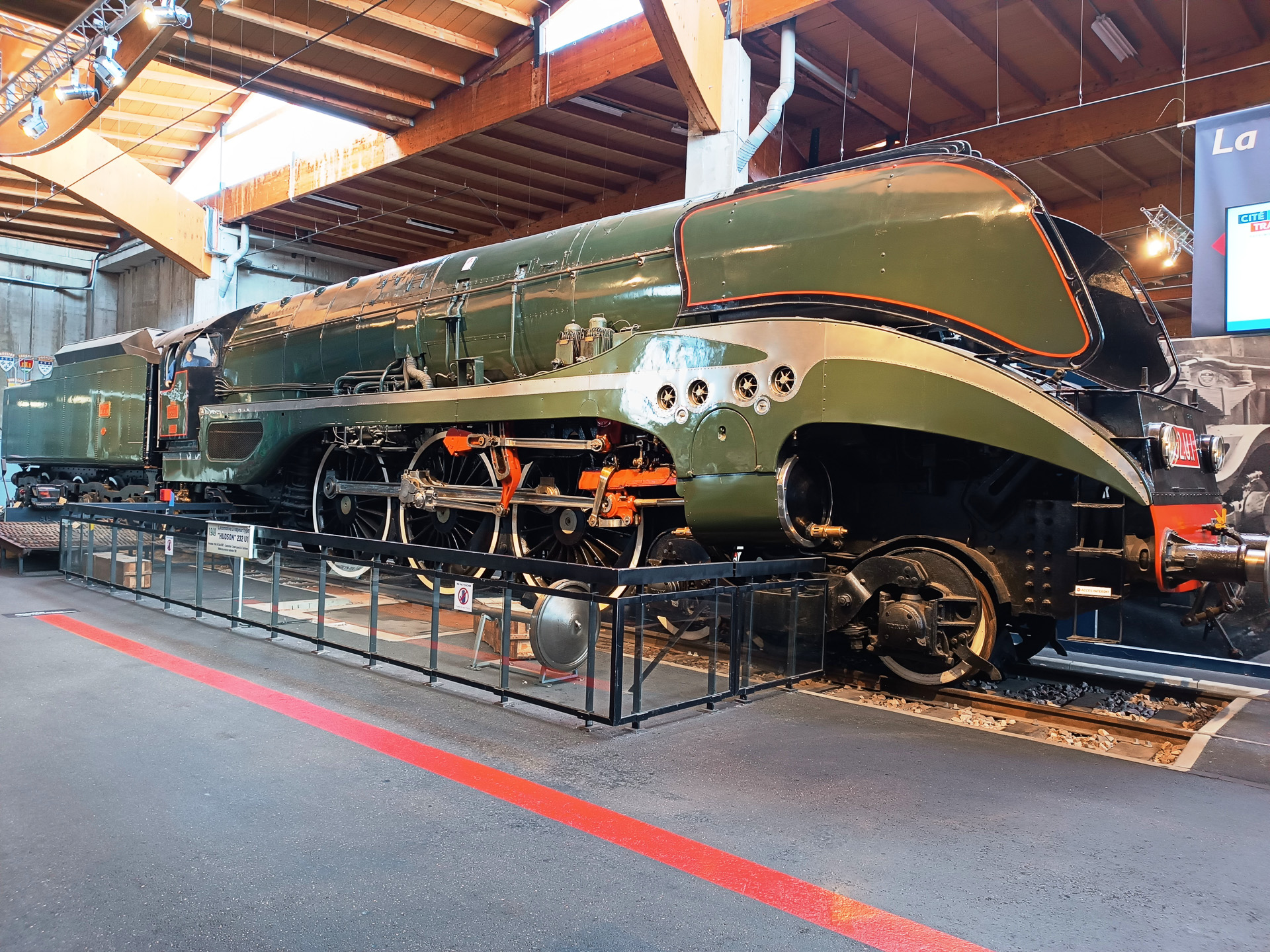 1949年製の蒸気機関車