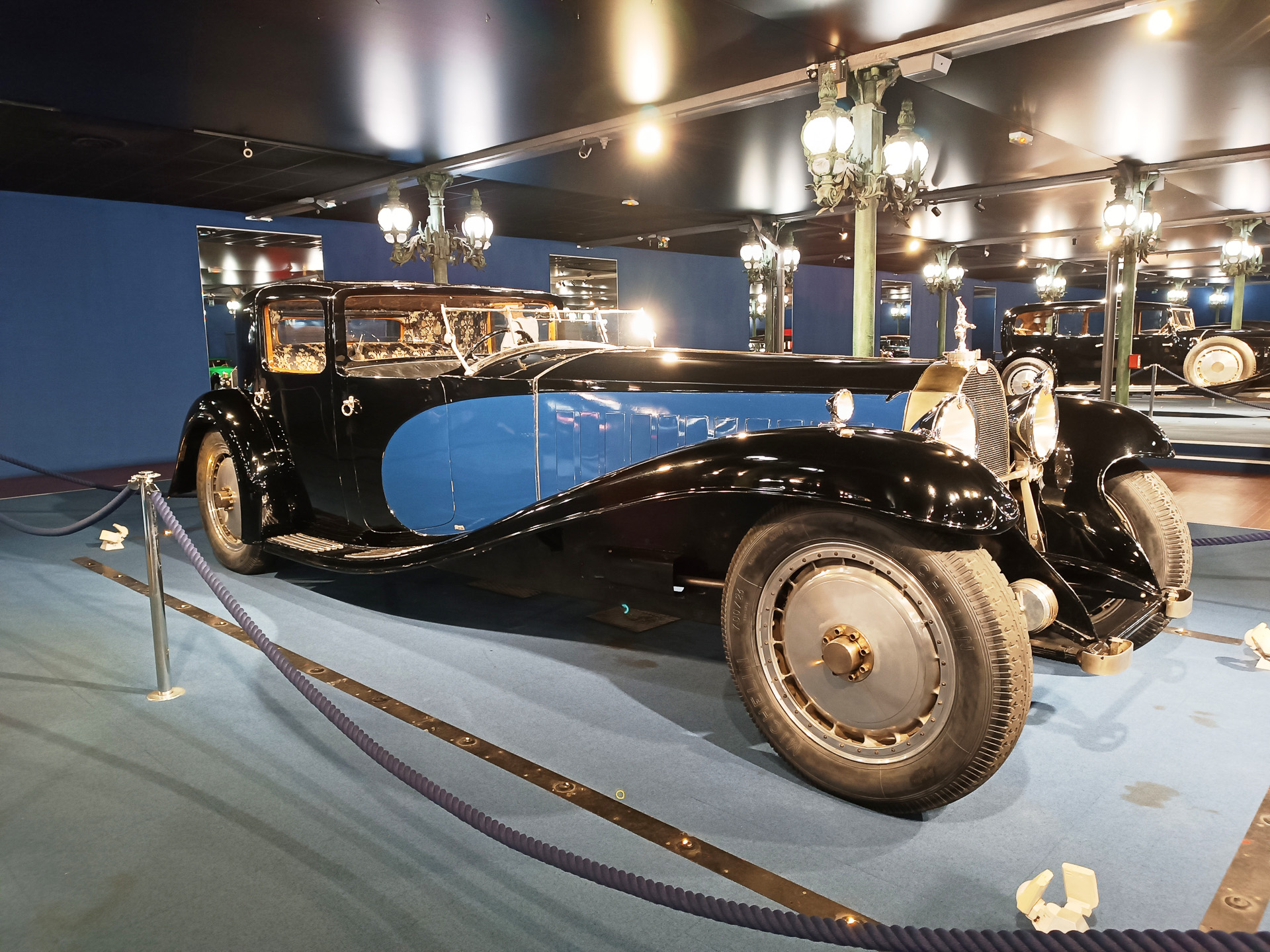 ブガッティ・ロワイヤル シャーシーNo.41100 クーペ・ナポレオンと、ブガッティ・ロワイヤル シャーシーNo.41131 リムジン・パーク・ウォード