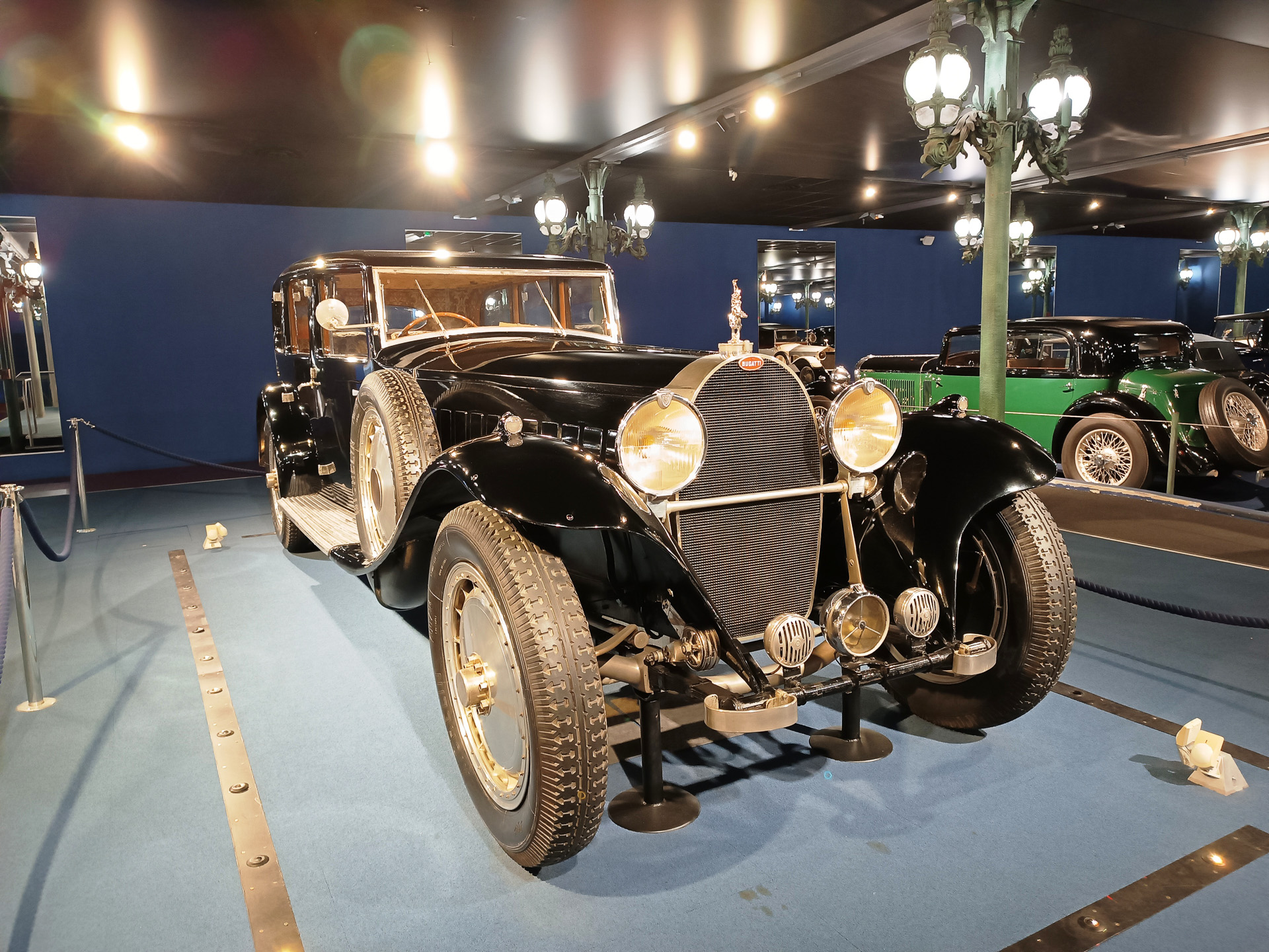 ブガッティ・ロワイヤル シャーシーNo.41100 クーペ・ナポレオンと、ブガッティ・ロワイヤル シャーシーNo.41131 リムジン・パーク・ウォード