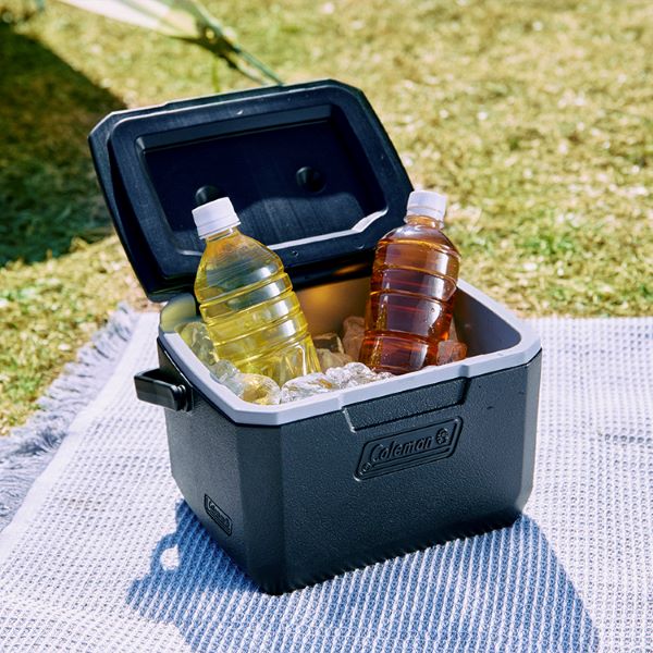 350mL缶が6本入るサイズの「コールマン クーラーボックス」（3300円）