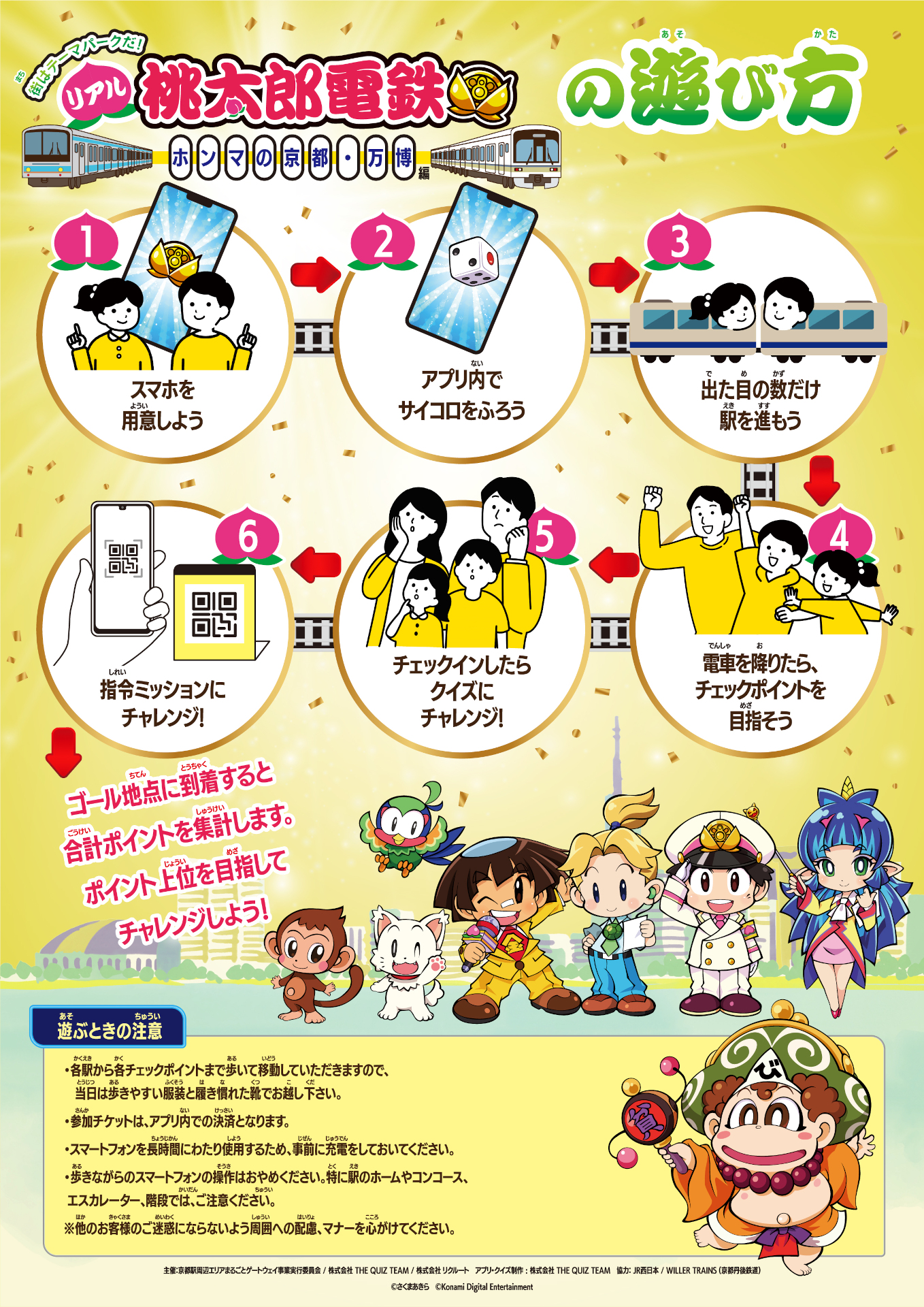 リアル桃太郎電鉄の遊び方