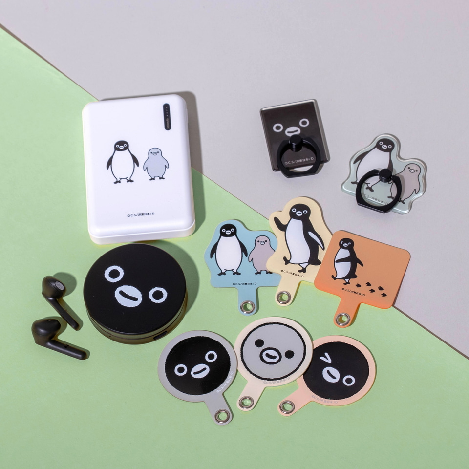 Suicaのペンギン ワイヤレスイヤホン モバイルバッテリー 3coins JR JR - Suicaのペンギン ワイヤレスイヤホン モバイルバッテリー