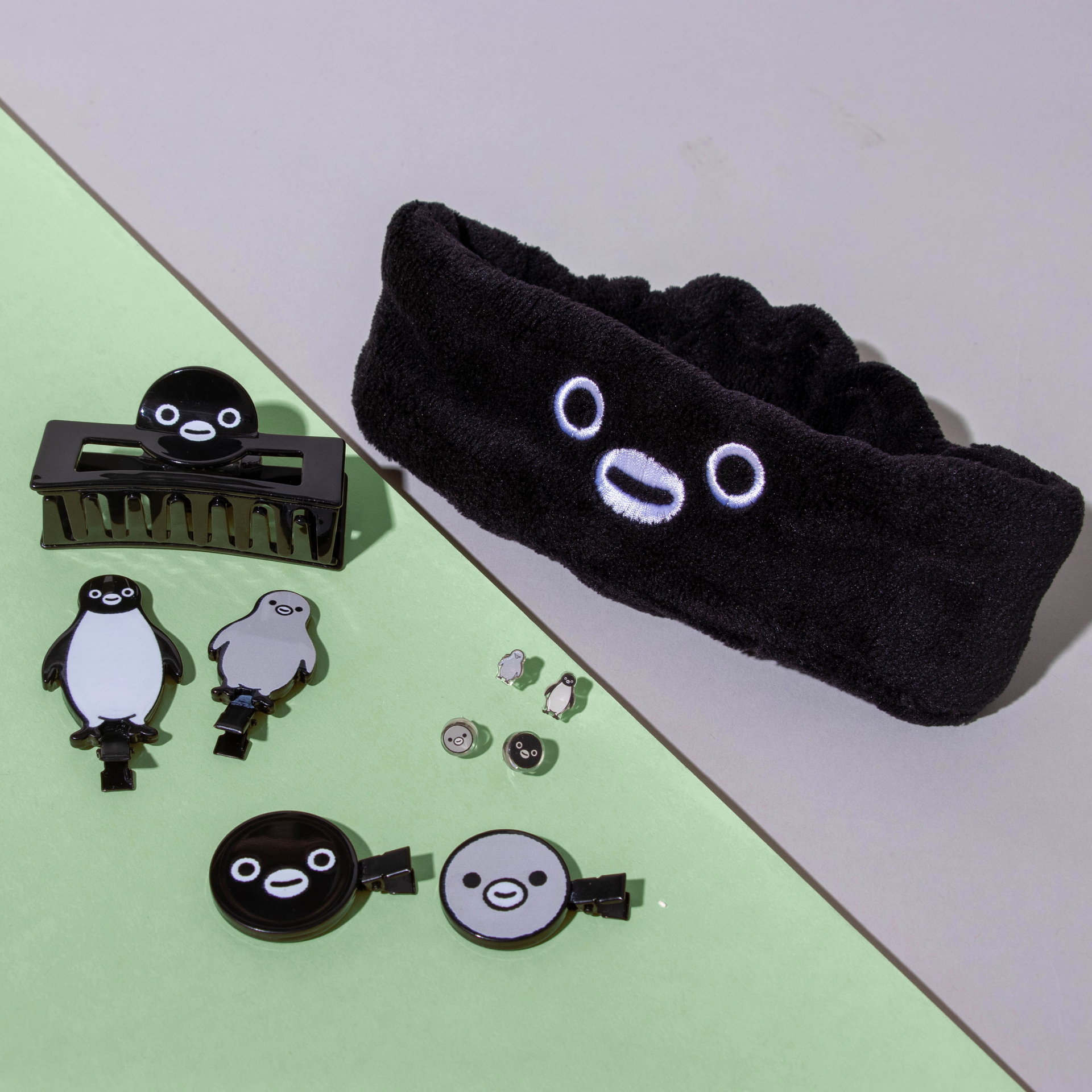 前髪クリップ、バンスクリップ、ピアス、ヘアターバン