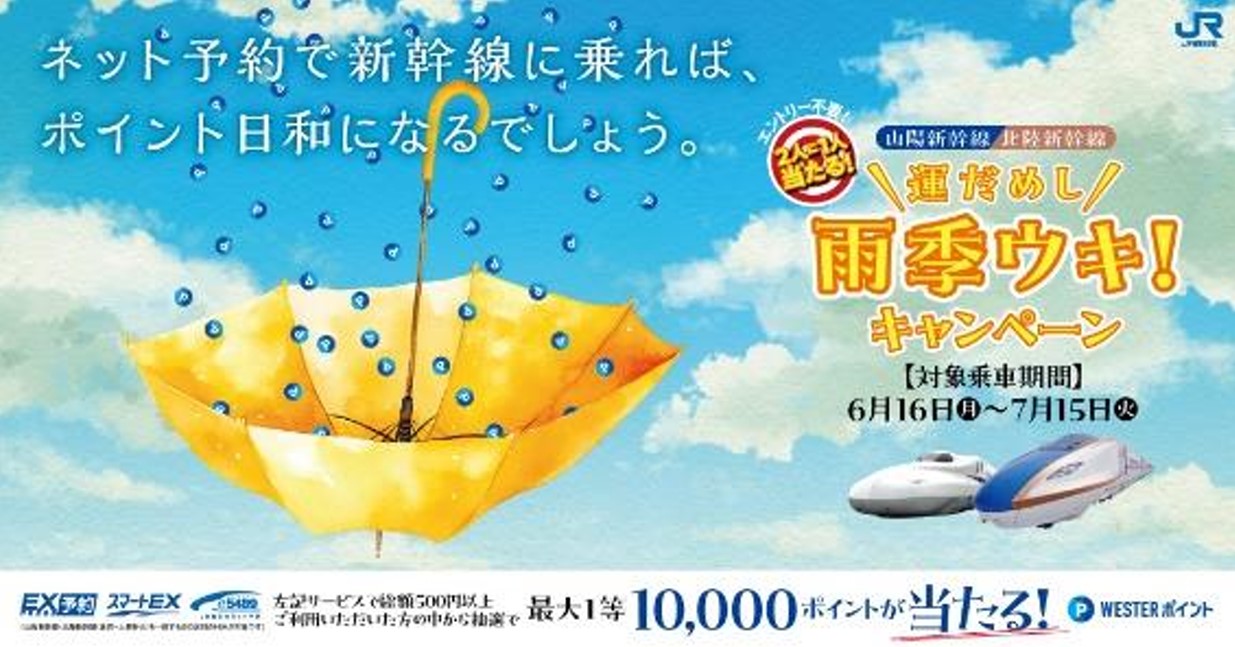 よく見ると傘に注ぐのはポイント