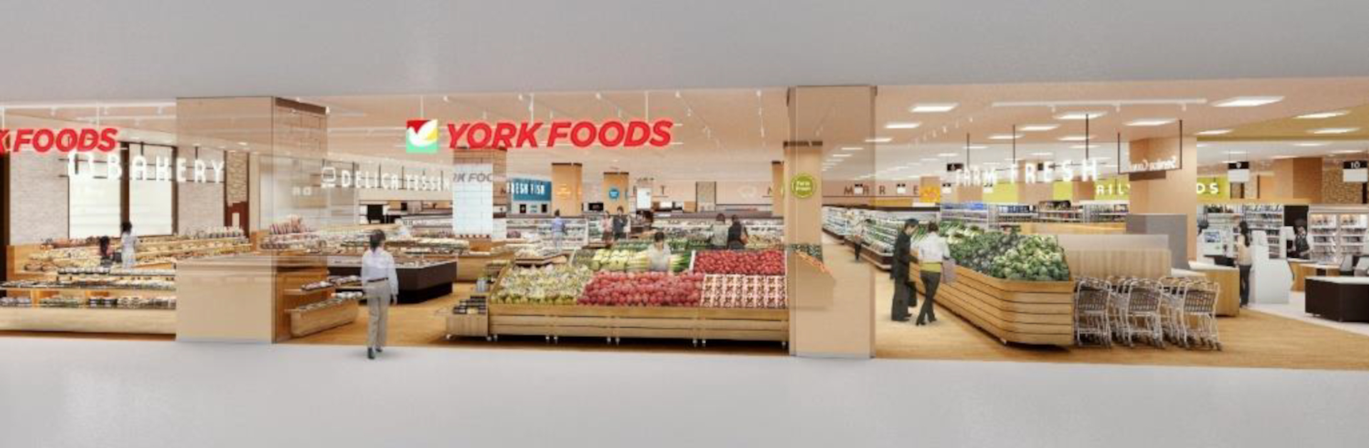 長年地域に愛された「イトーヨーカドー金町店」が、「ヨークフーズ MARK IS葛飾かなまち店」としてオープン