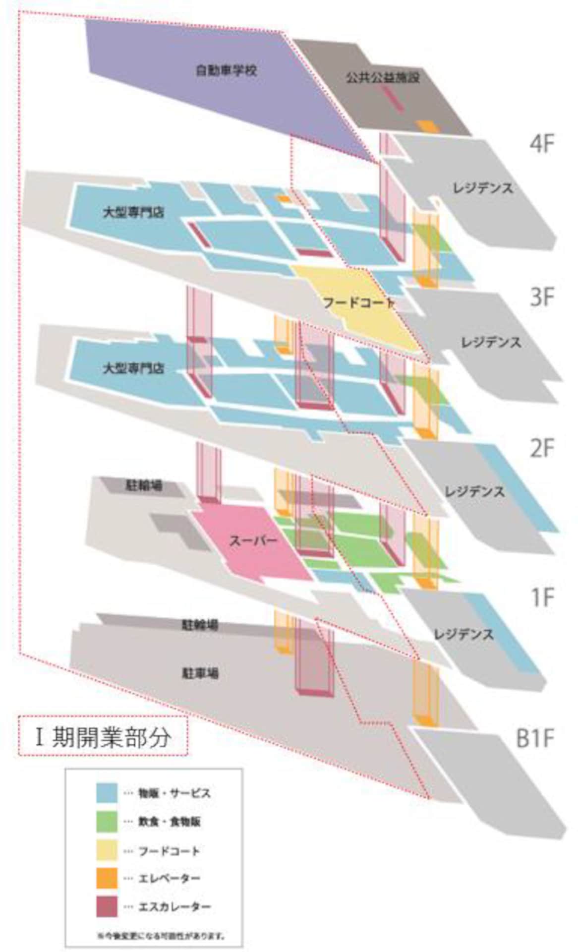 「MARK IS 葛飾かなまち」フロア構成