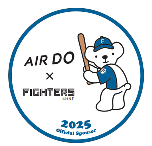 機内で配布するステッカー