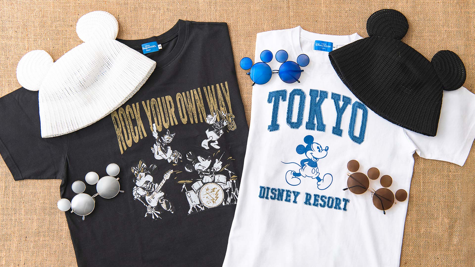 新作グッズで日差しや水濡れ対策して思いきりパークを楽しもう！