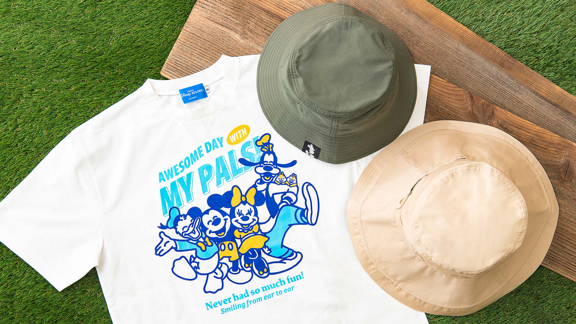 新作グッズで日差しや水濡れ対策して思いきりパークを楽しもう！