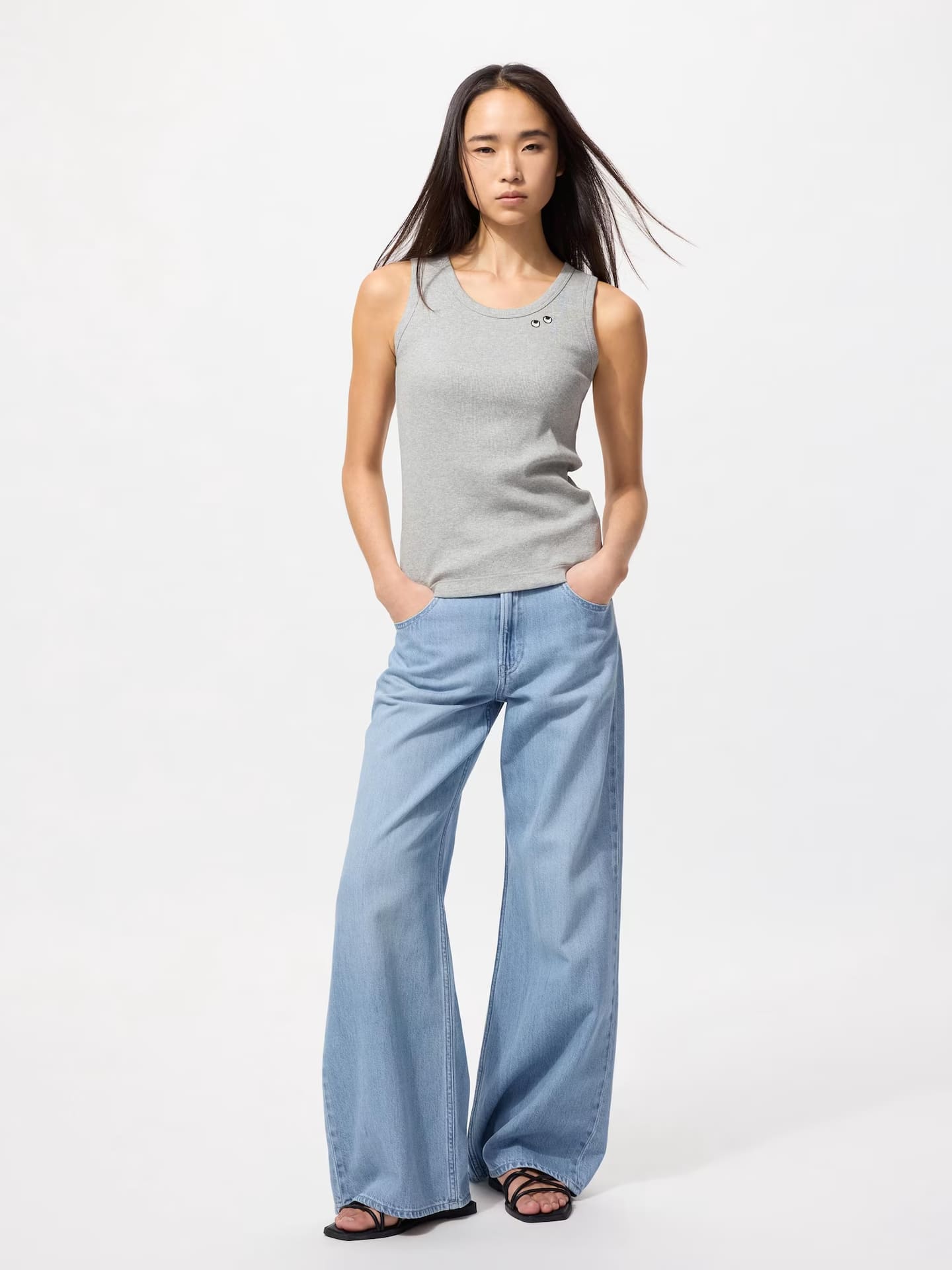 T3SLEEVELESS/ノースリーブT　コーデ例