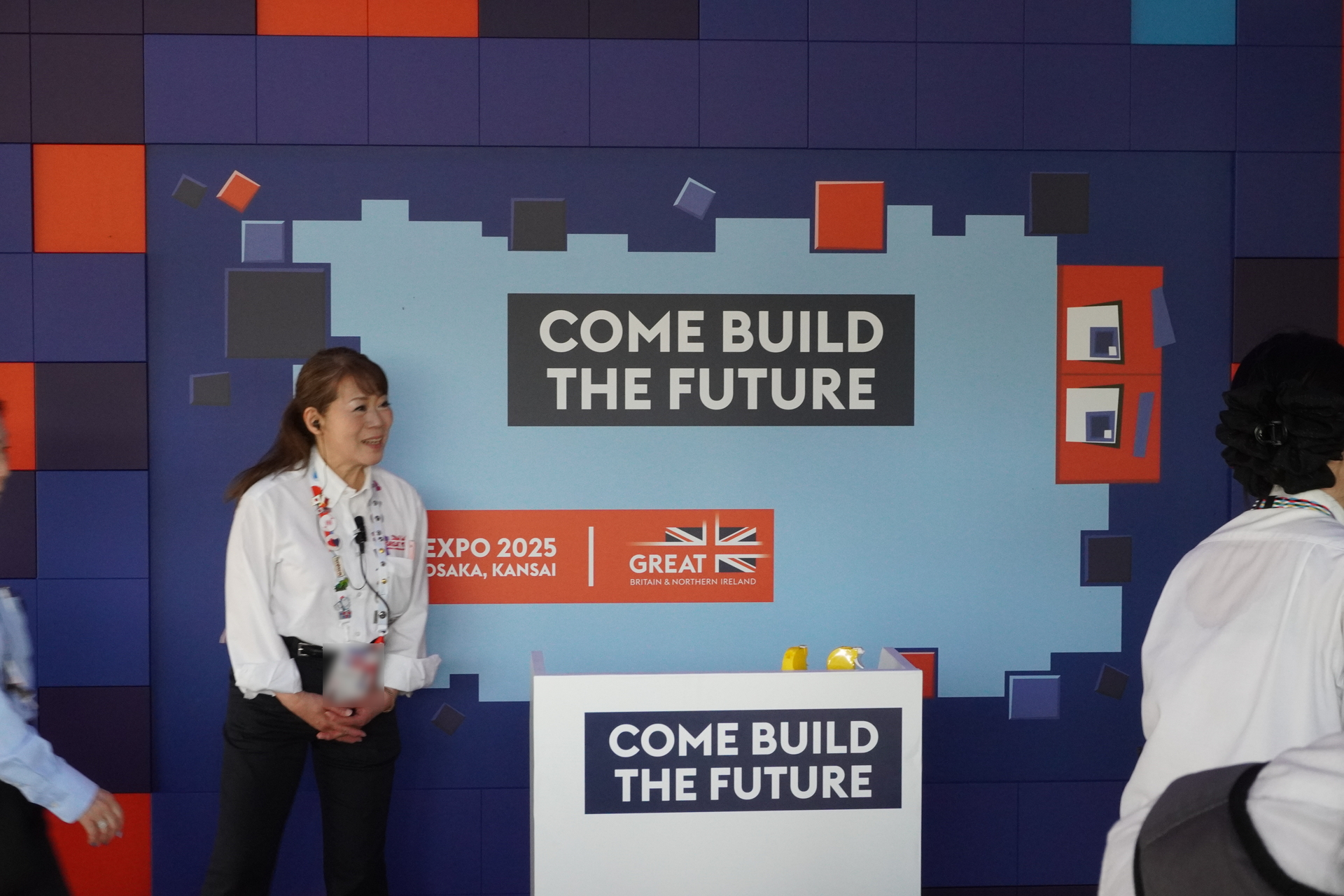 英国パビリオンのテーマは「ともに未来をつくろう」