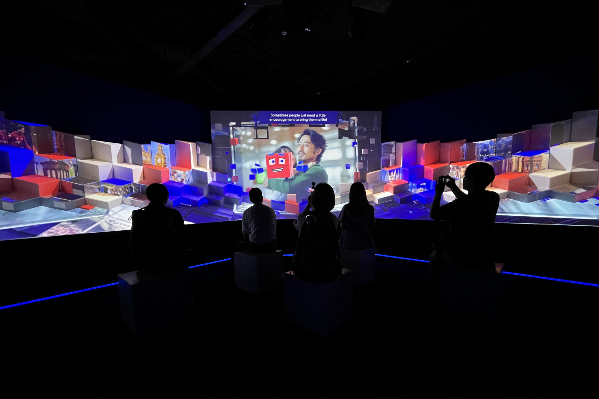 展示エリア（ビジターエクスペリエンス）