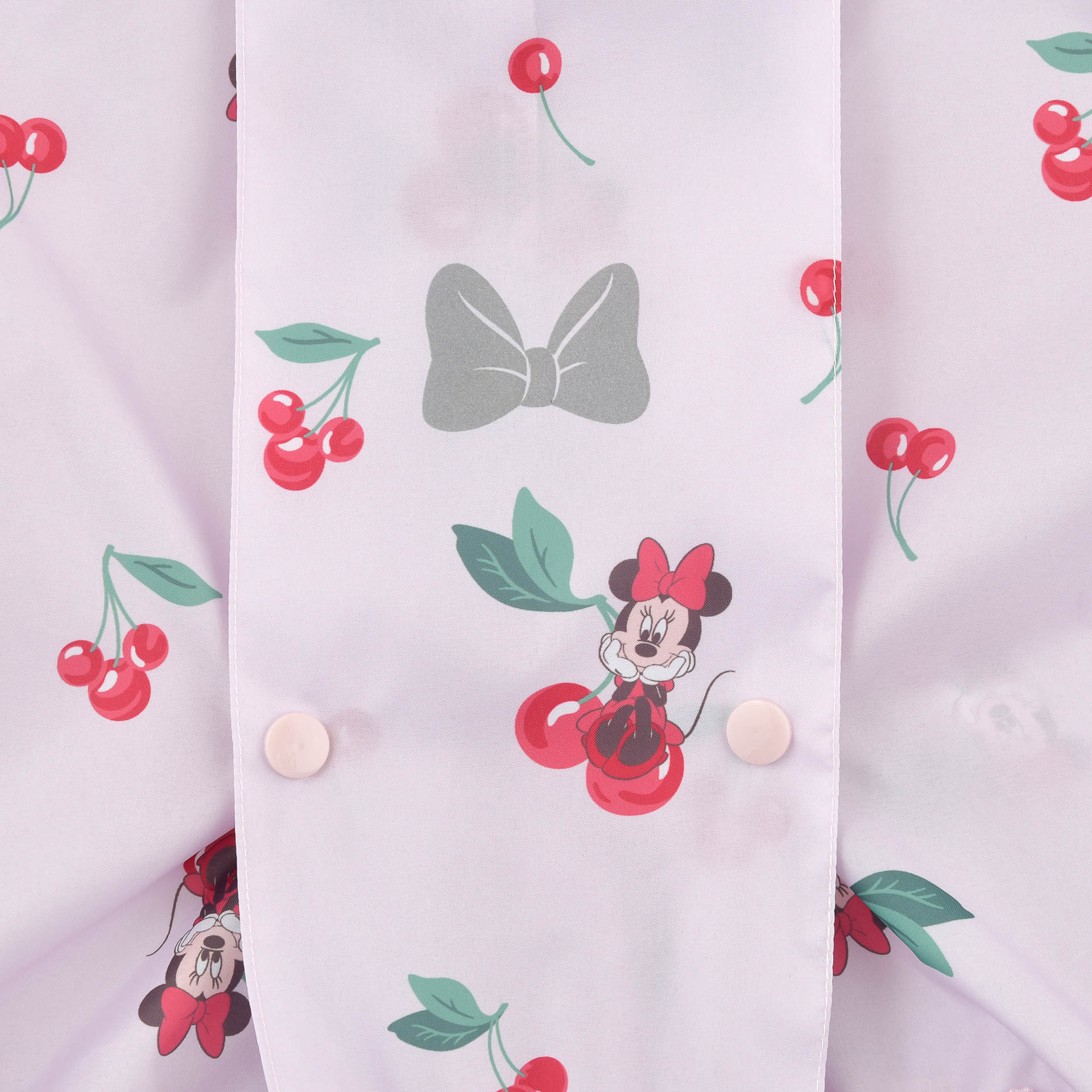 「キッズ用レインコート＜ミニー＆チェリー＞」（3500円）