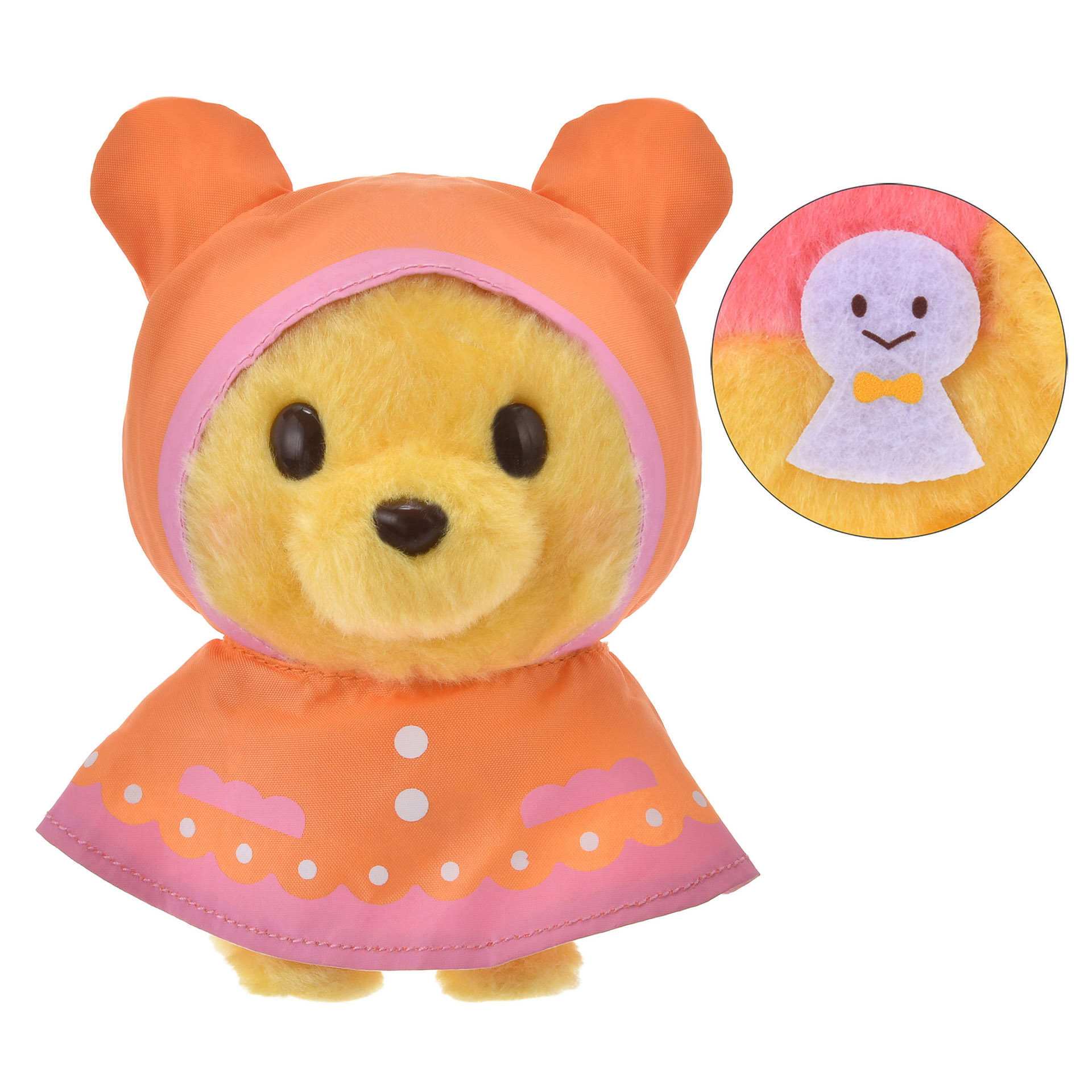 「うるぽちゃちゃん ぬいぐるみ＜プーさん＞」（1800円）