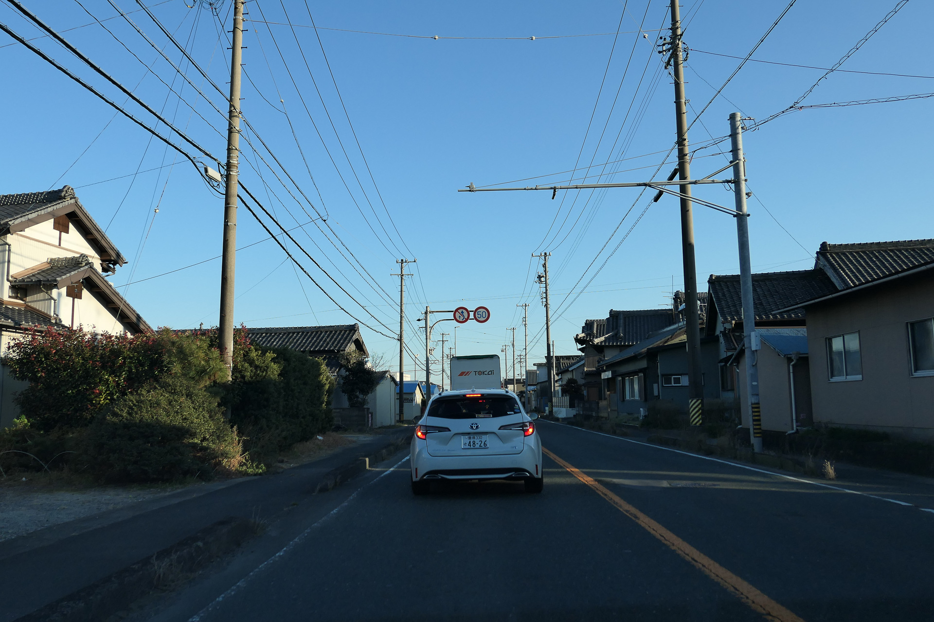 蒲郡市に限らず、東三河は県道以外の整備状況があまりよくない