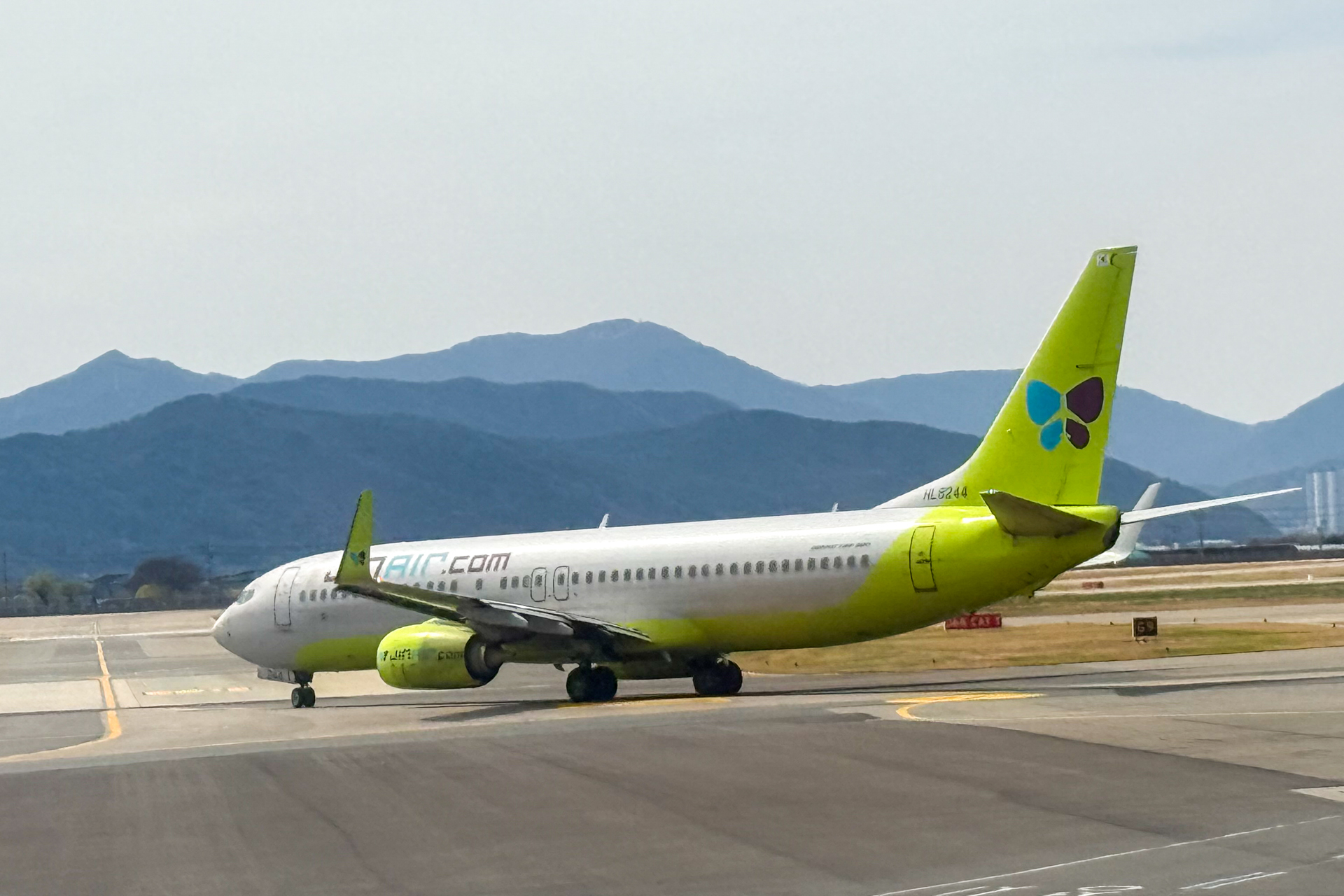 こちらは帰りの金海国際空港で撮影した1枚