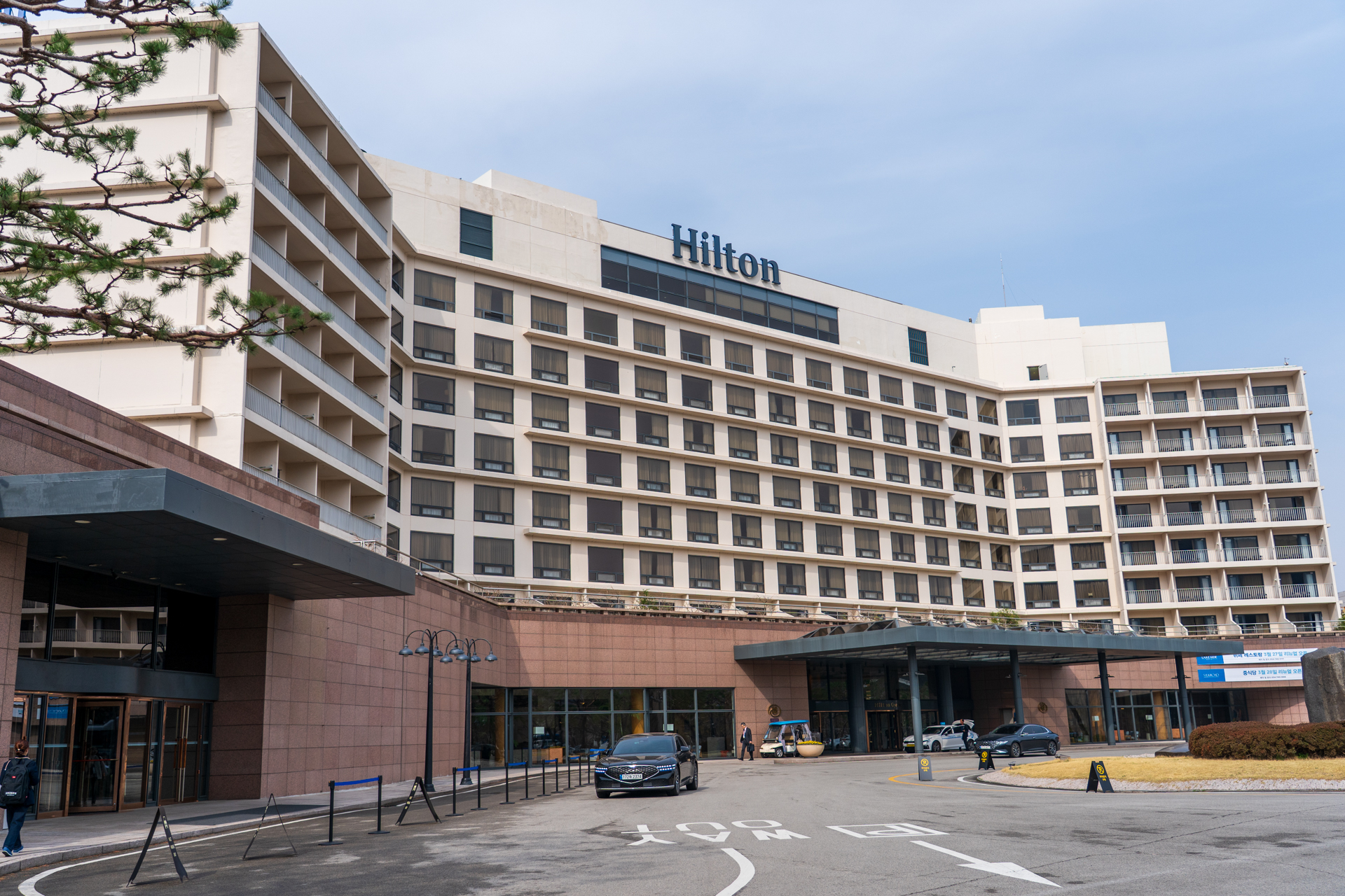 宿泊したヒルトン慶州