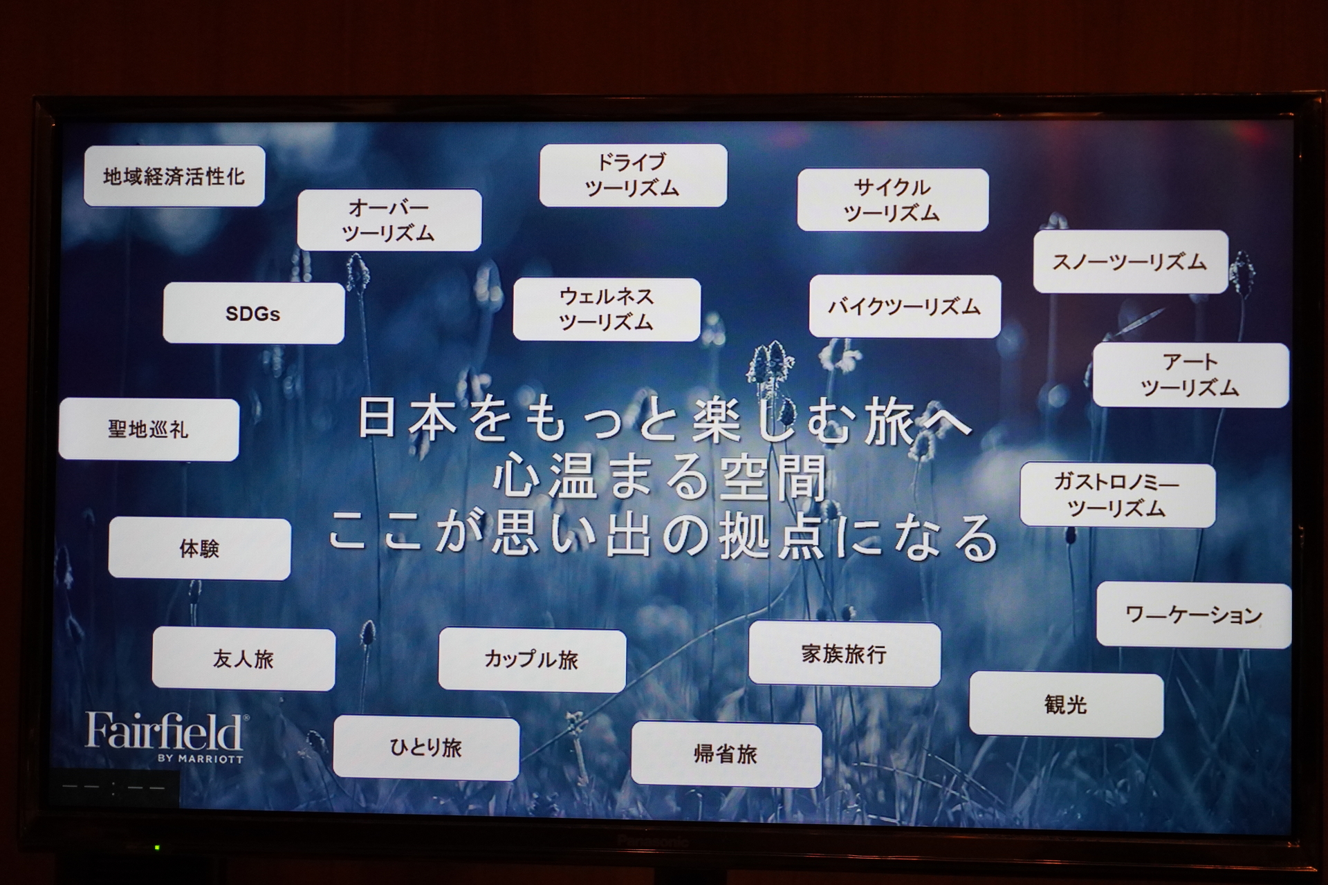 道の駅に隣接する全国29の宿泊施設（ホテル）を展開している