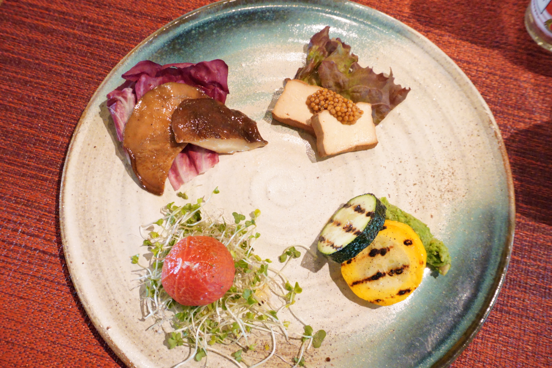 前菜の盛り合わせ