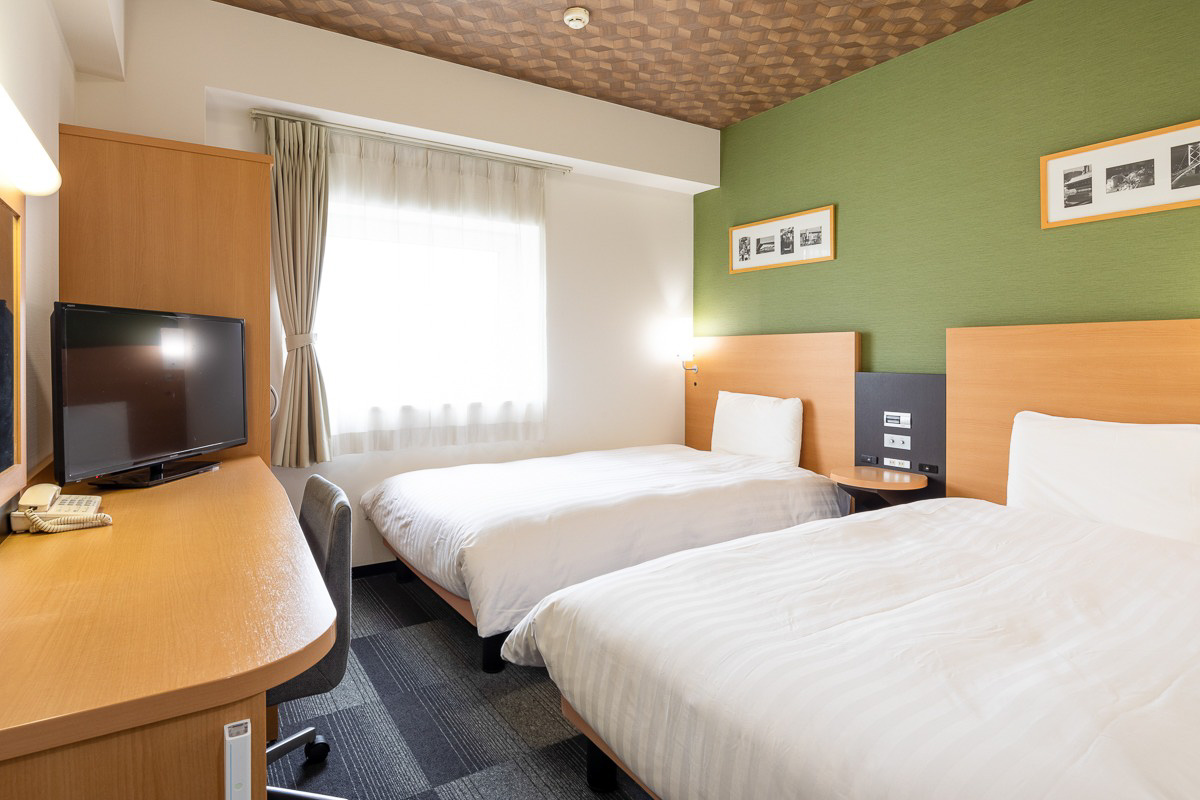 宿泊先の1つ「コンフォートホテル小倉」