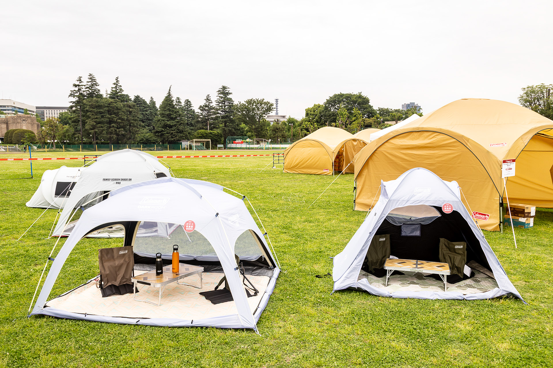 ZEN BLUEカラーのサンシェード