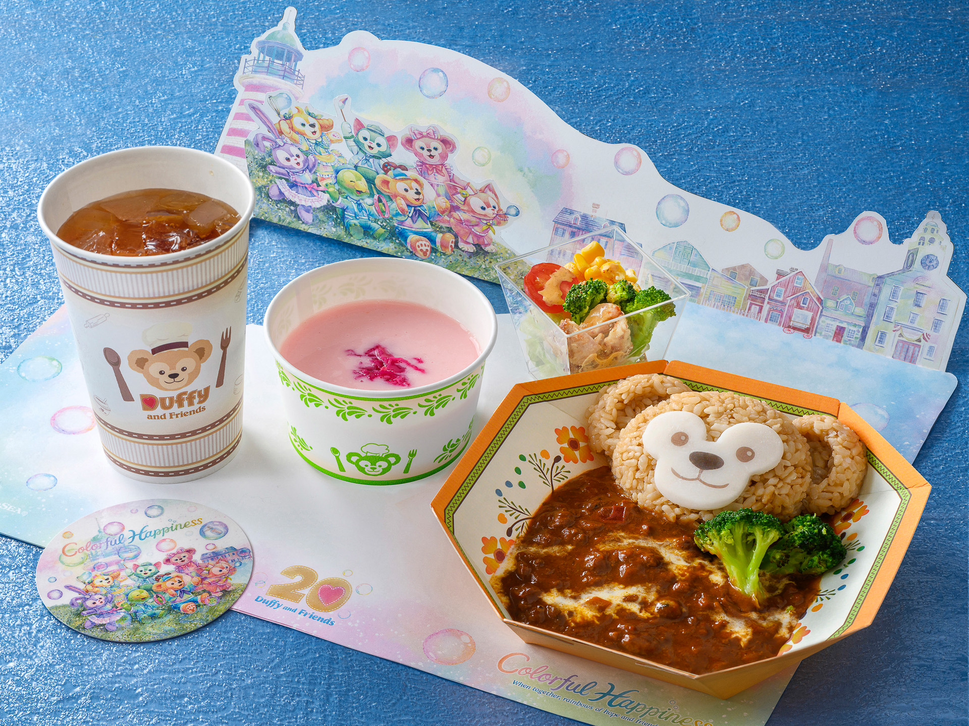 「ダッフィーのスペシャルセット（ビーフ）」（2380円）