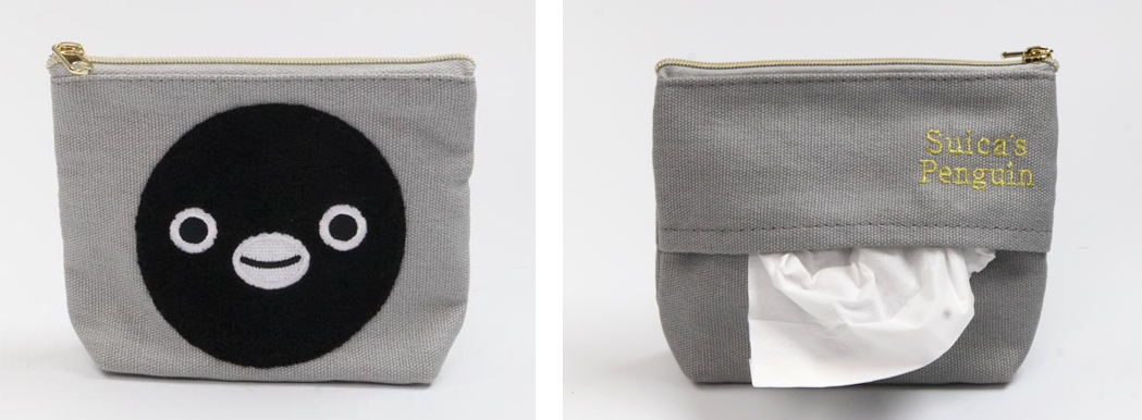 サガラ刺繍ティッシュポーチ