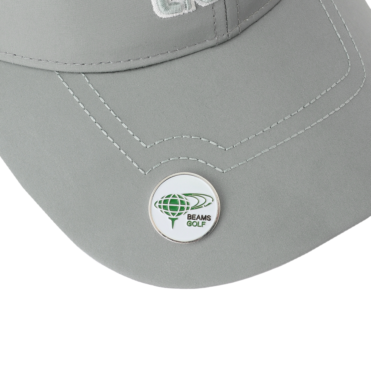 ツアータフタCAP（グレー）とクリップマーカー地球ロゴ2の組み合わせ例