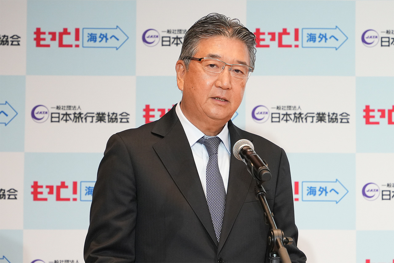 一般社団法人日本旅行業協会 会長 髙橋広行氏