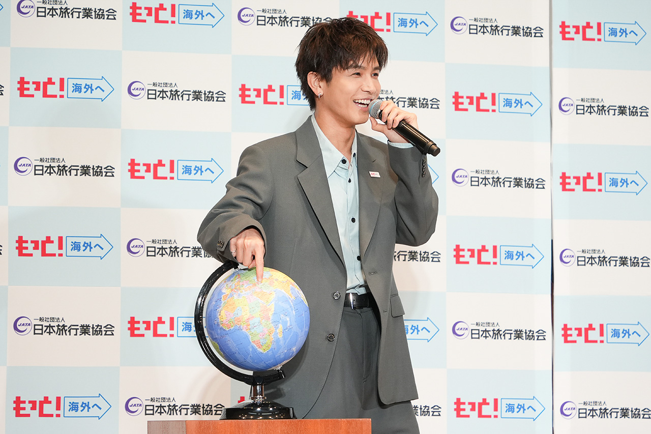 世界遺産や名所好きの岩田さんが、今行きたいのは「エジプト」